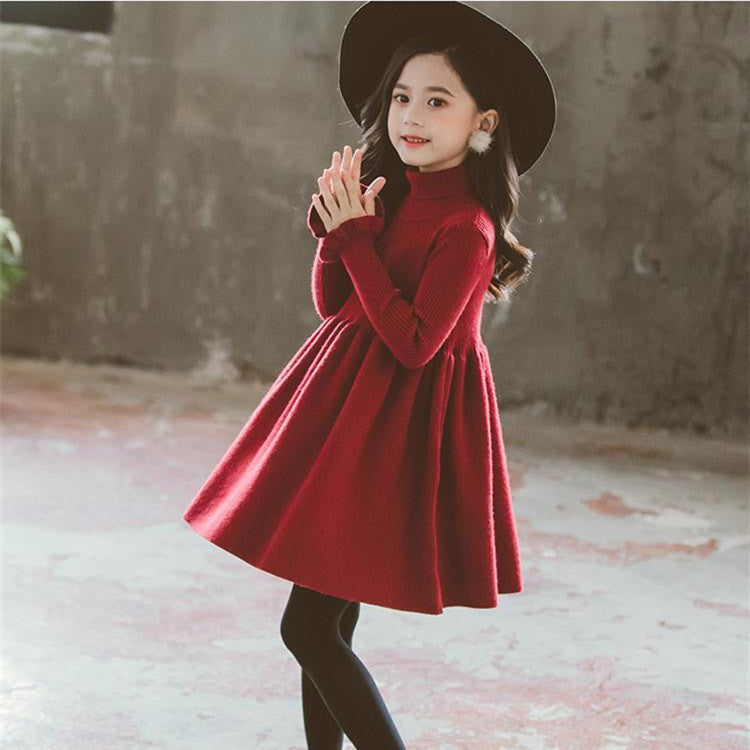 Girls' Knit Sweater Dress (Big Kids)