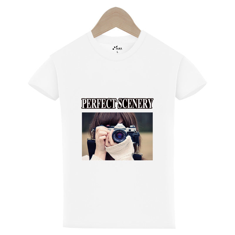 Kids Cotton Short Sleeved T-Shirt - Summer