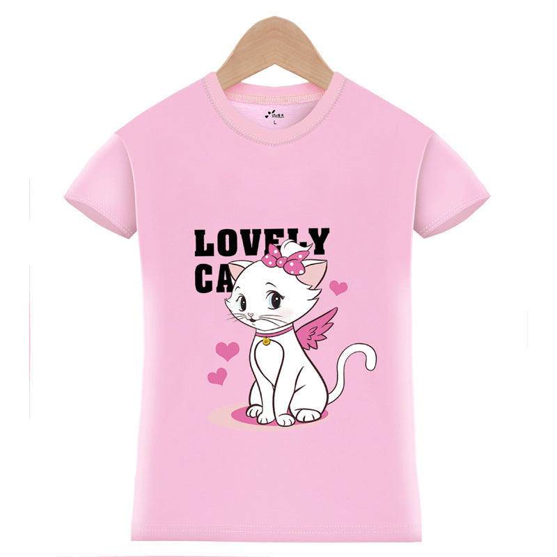 Kids Cotton Short Sleeved T-Shirt - Summer