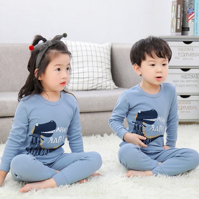 Soft Cotton Kids Pajamas & Sleepwear Set | Unisex Toddler & Children's Pyjamas
