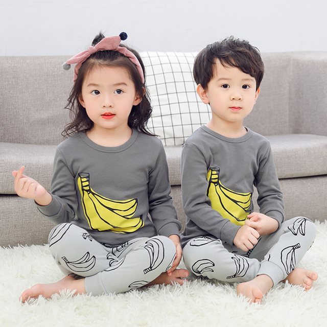 Soft Cotton Kids Pajamas & Sleepwear Set | Unisex Toddler & Children's Pyjamas