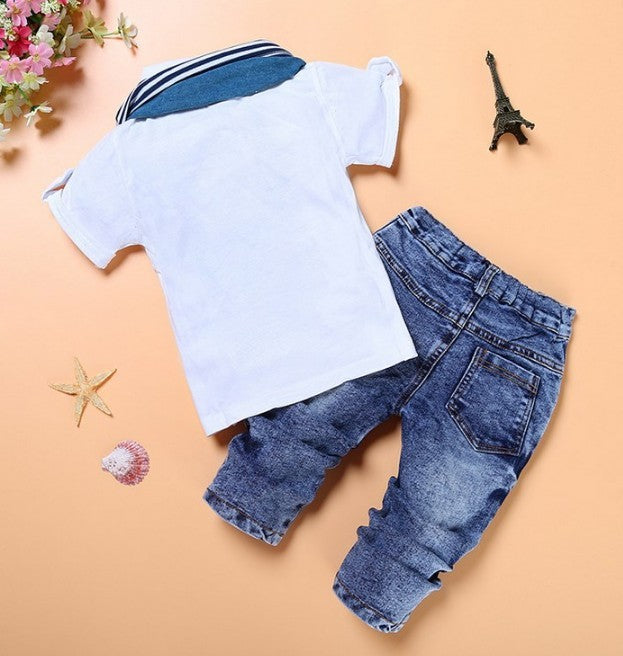 Cotton T-Shirt & Shorts)