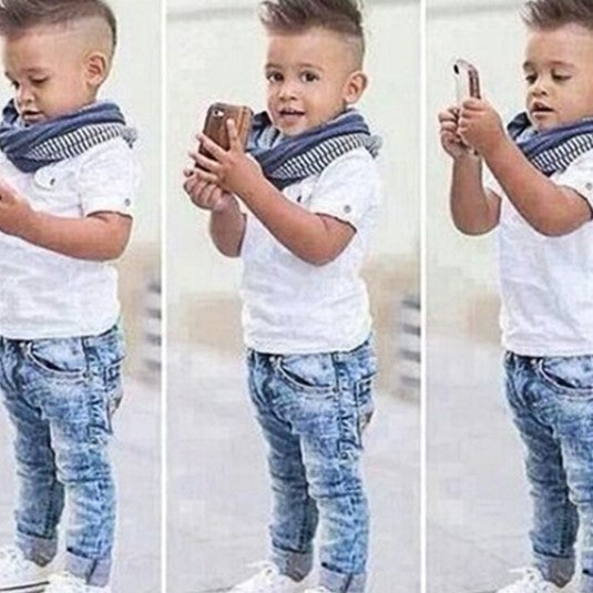 Cotton T-Shirt & Shorts)