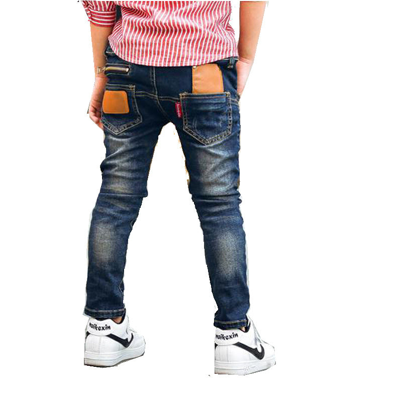 Boys Stretch Denim Jeans – Comfortable Slim Fit Pants