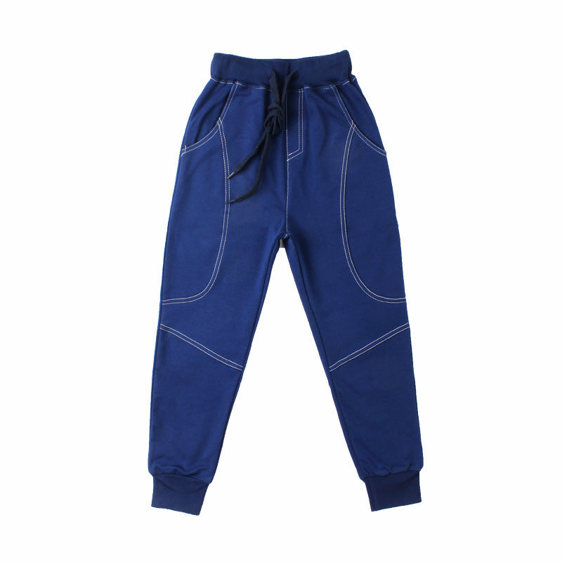 Boys' Athletic Joggers - Fleece Track Pants with Pockets