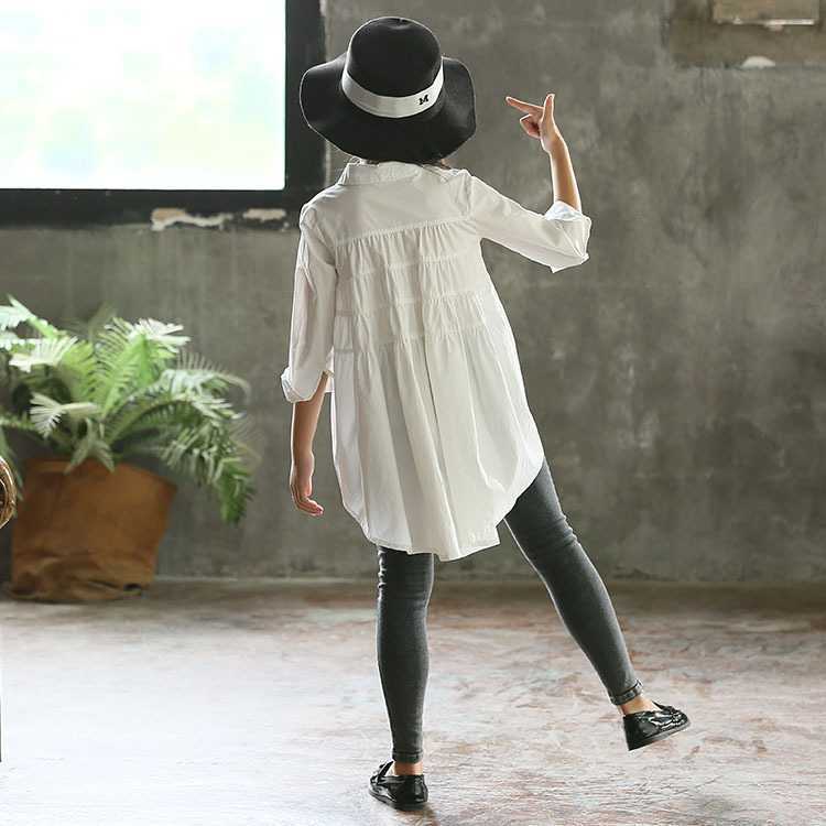 Girls' Korean Style Loose Fit Top