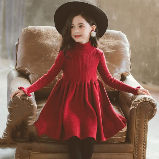 Girls' Knit Sweater Dress (Big Kids)