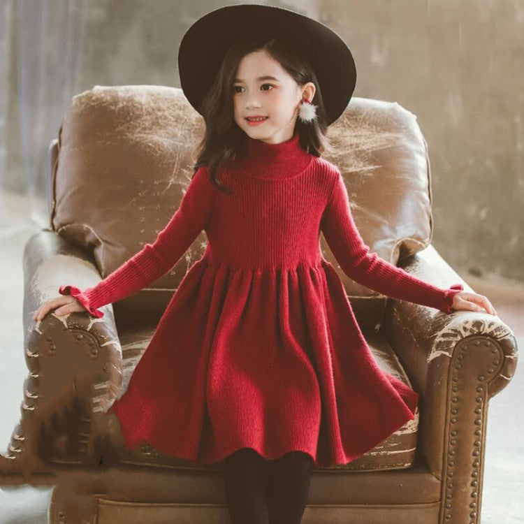 Girls' Knit Sweater Dress (Big Kids)
