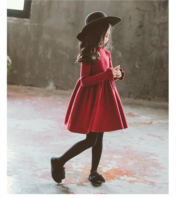 Girls' Knit Sweater Dress (Big Kids)