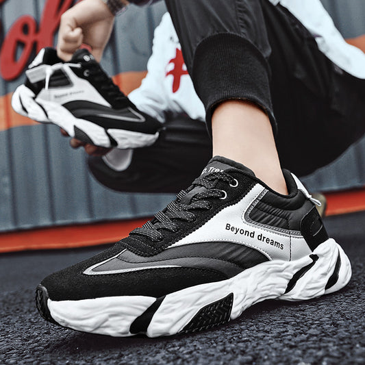 Women's Lightweight Platform Sneakers - Comfortable Casual Walking Shoes