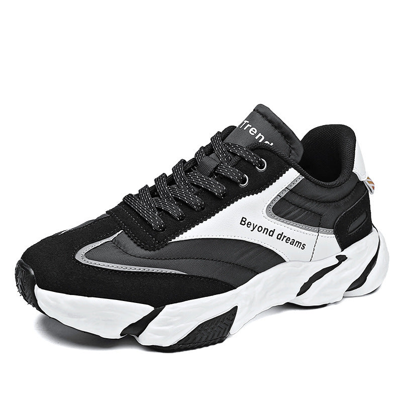 Women's Lightweight Platform Sneakers - Comfortable Casual Walking Shoes