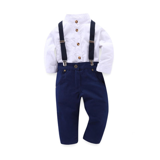 Boy's Formal Suit - Gentleman Style Kids Wedding Outfit