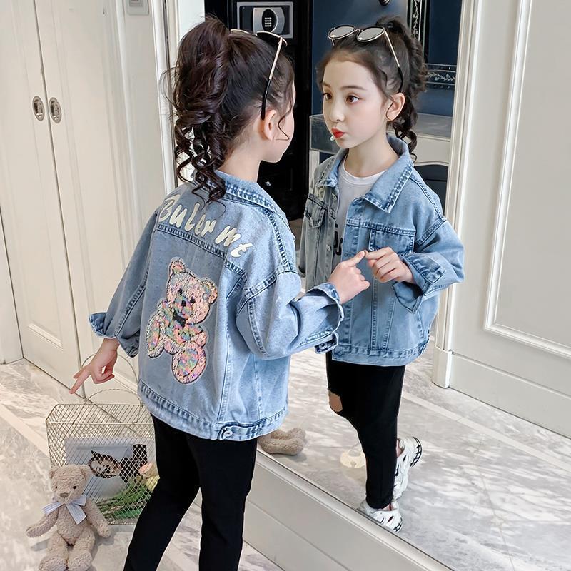 Kids' Cartoon Denim Jacket