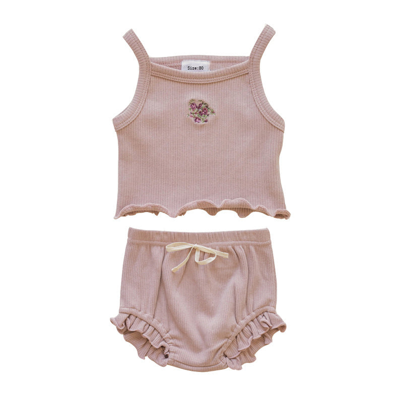 Give the Gift of Comfort with Our Rose Grey Embroidered Knit Outfit