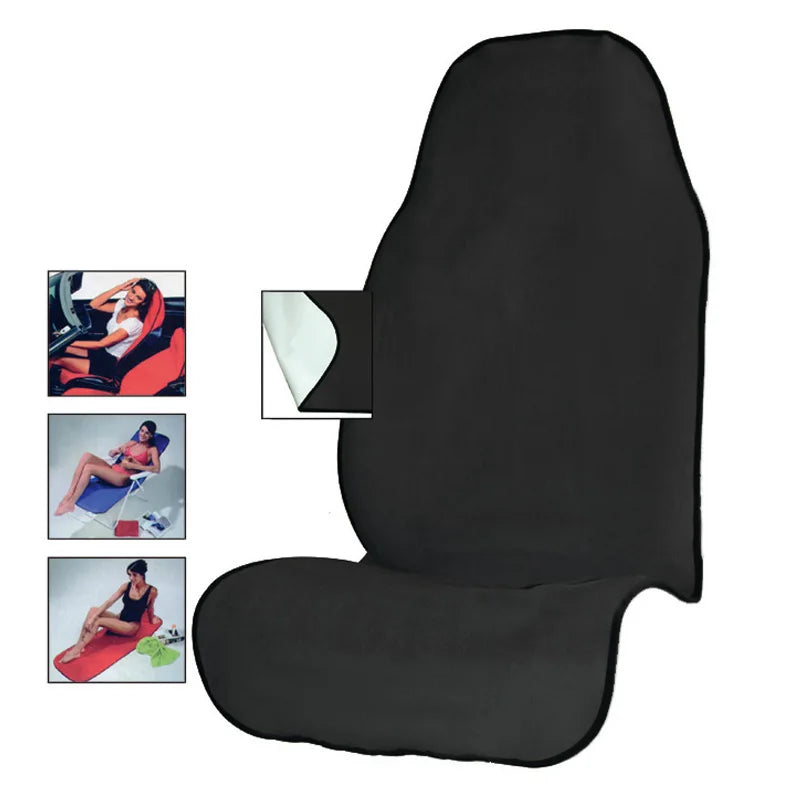 Towel Car Seat Cover for Gym & Fitness | Machine Washable Sweat Protector