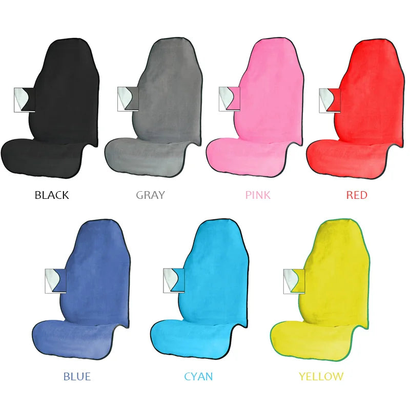 Towel Car Seat Cover for Gym & Fitness | Machine Washable Sweat Protector