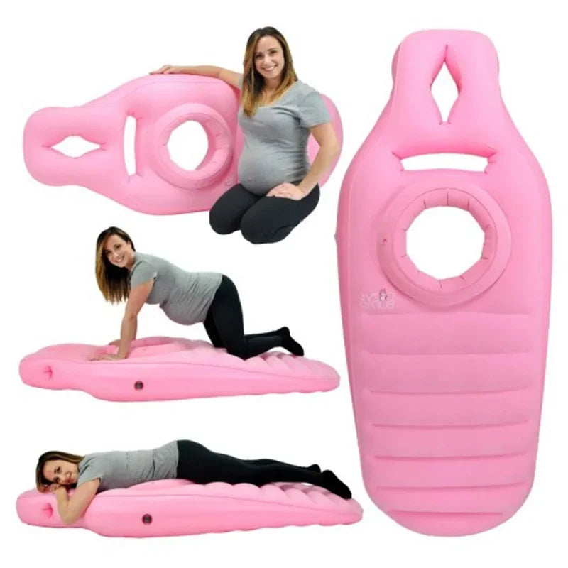 Inflatable Pregnancy Mattress for a Comfortable Sleep & Back Pain Relief