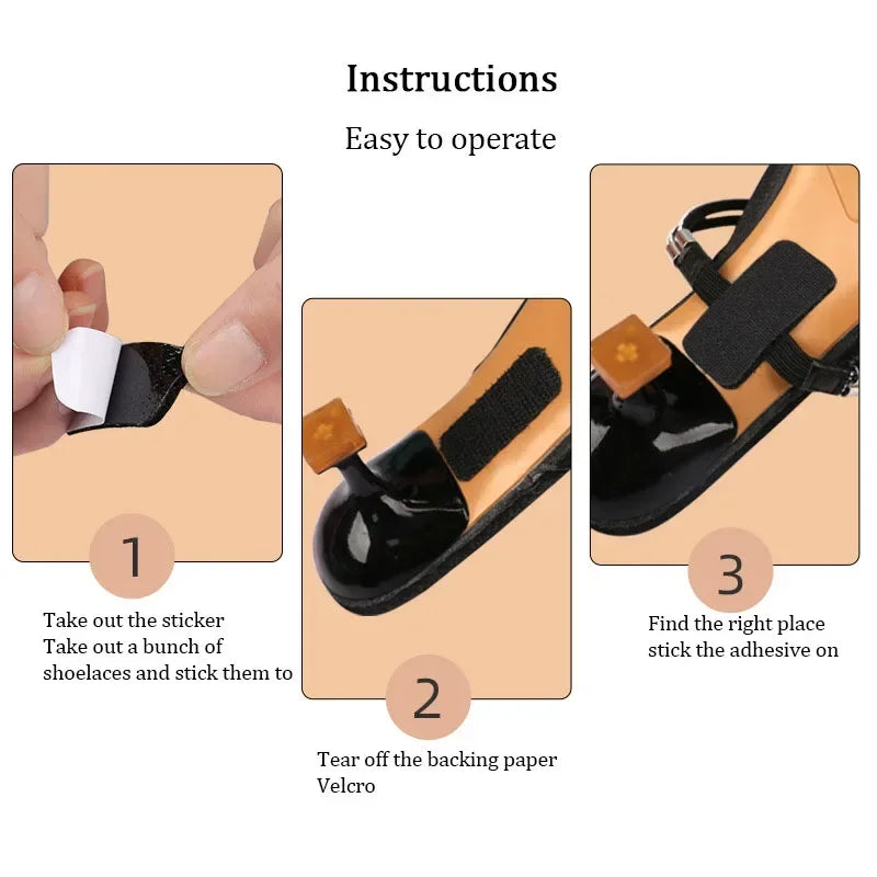 Women Shoelaces for High Heels Sandals Fixing Ankle Shoes Belt Luxury Rhinestones Shoelace Elastic laces Shoe Accessories 1Pair