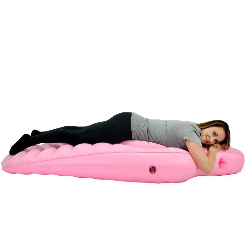 Inflatable Pregnancy Mattress for a Comfortable Sleep & Back Pain Relief