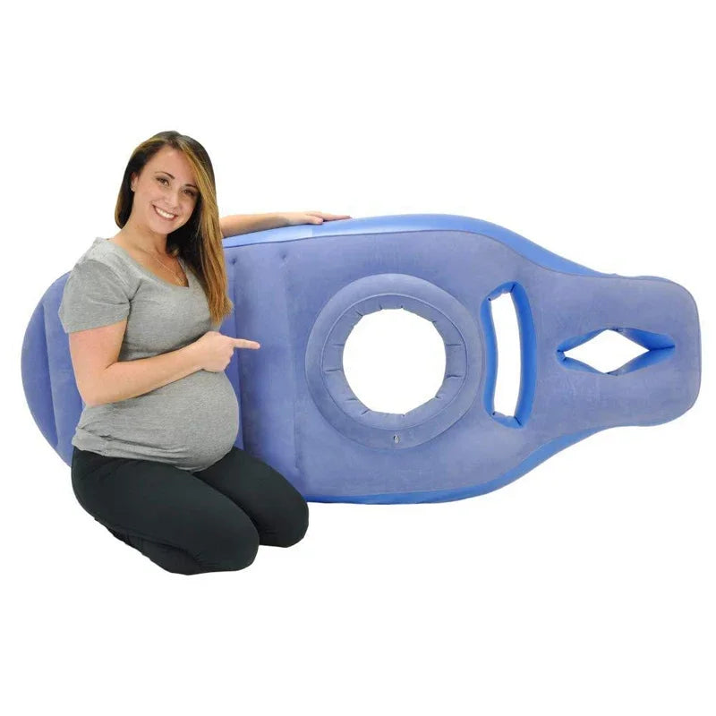 Inflatable Pregnancy Mattress for a Comfortable Sleep & Back Pain Relief