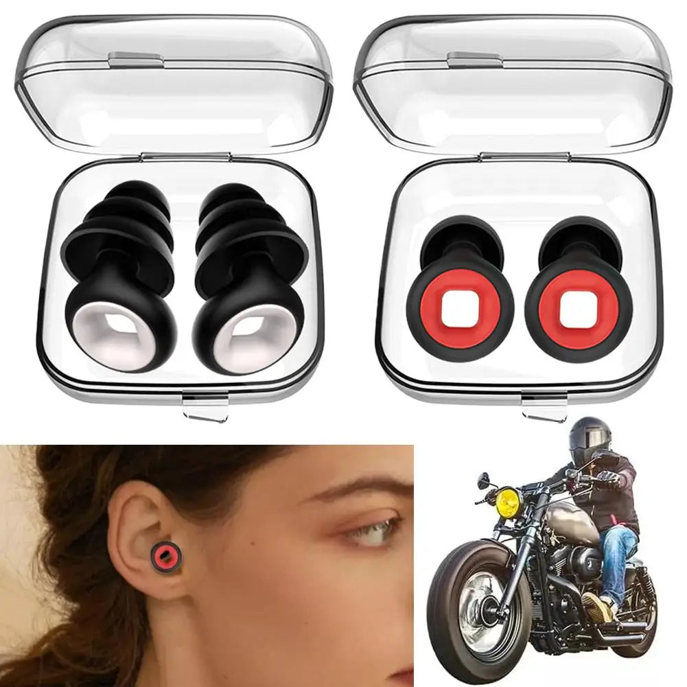 Motorcycle Noise Reduction Earplugs Sleep Soundproof Earplugs Anti-noise Mute Earplugs Motorcycle Equipment