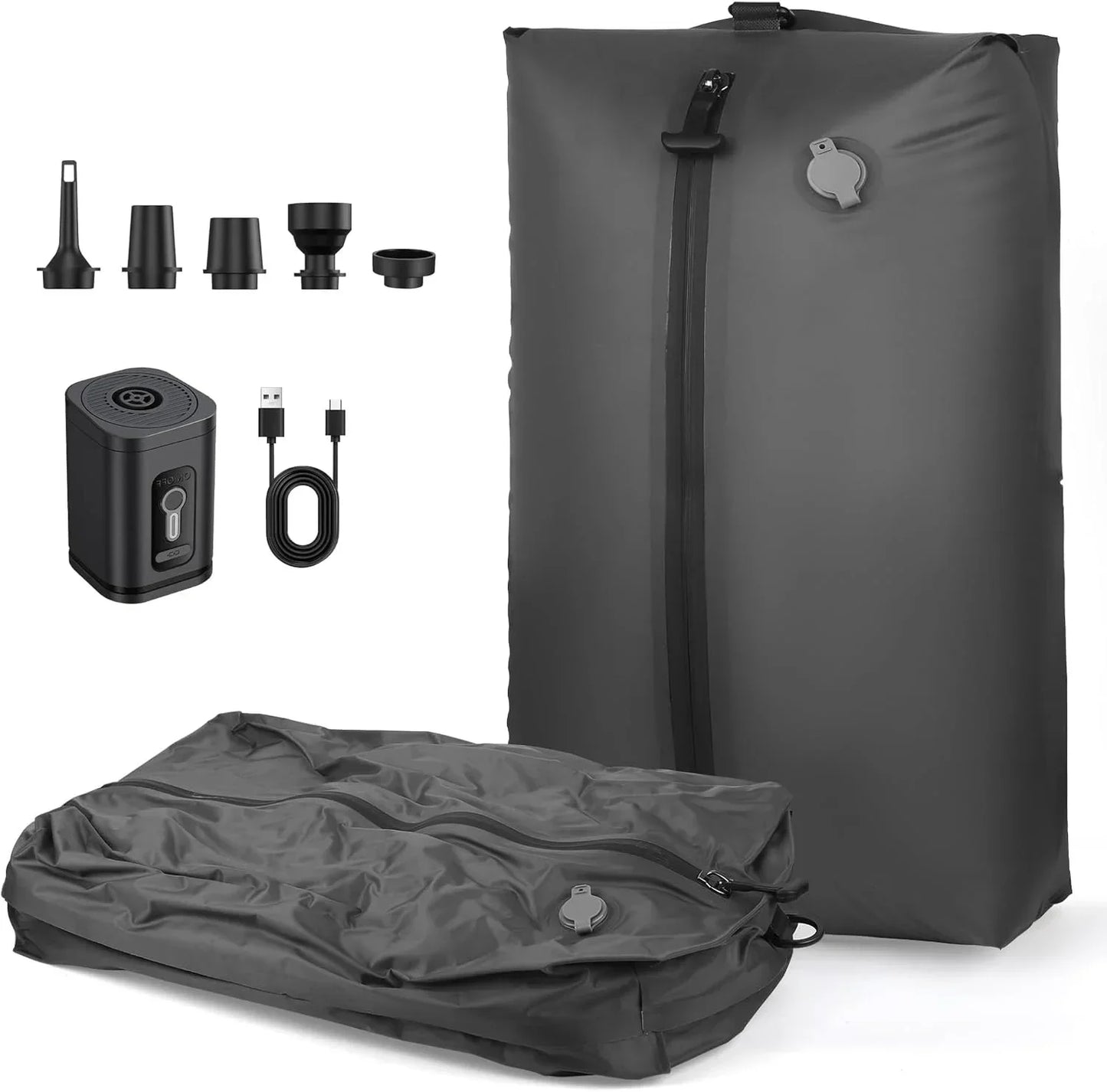 Travel Vacuum Compression Bag with Air Pump | 17L Reusable Luggage Storage