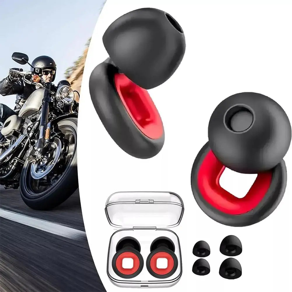 Motorcycle Noise Reduction Earplugs Sleep Soundproof Earplugs Anti-noise Mute Earplugs Motorcycle Equipment