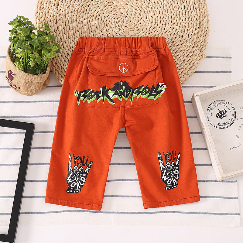 Boys' Cotton Casual Trousers