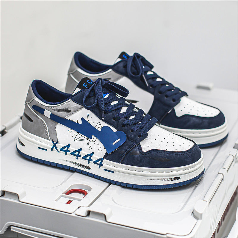 Men's Graffiti Skateboard Shoes: The Ultimate Streetwear Statement