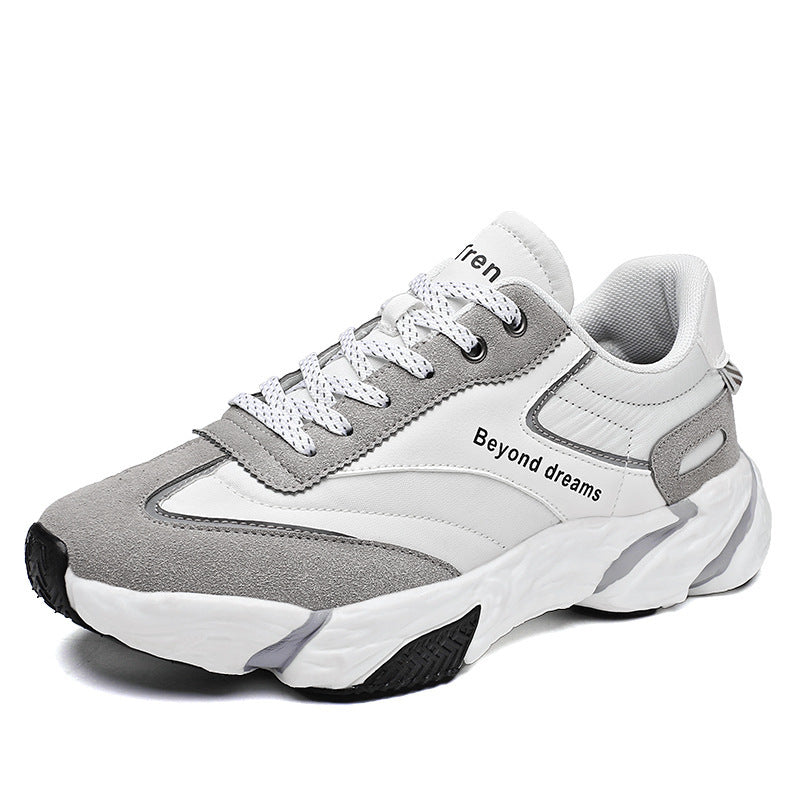 Women's Lightweight Platform Sneakers - Comfortable Casual Walking Shoes