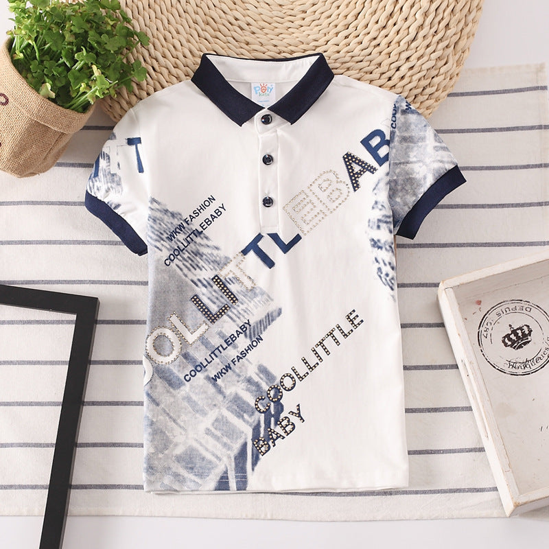 Boys’ Graphic T-Shirt – Soft Cotton Crewneck for Casual School Wear  Export to Sheets