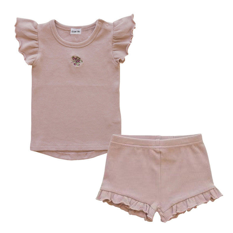 Give the Gift of Comfort with Our Rose Grey Embroidered Knit Outfit