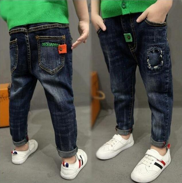 Boys' Durable Denim Jeans with Adjustable Waist