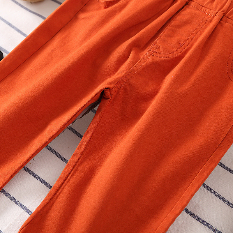 Boys' Cotton Casual Trousers
