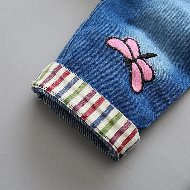 Kids Unisex Denim Overalls with Adjustable Straps