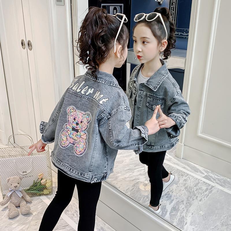Kids' Cartoon Denim Jacket