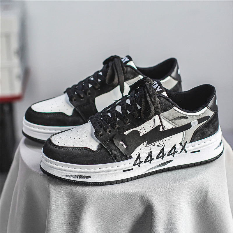 Men's Graffiti Skateboard Shoes: The Ultimate Streetwear Statement