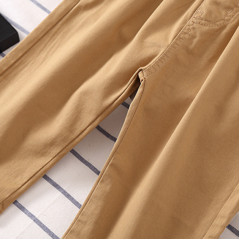 Boys' Cotton Casual Trousers