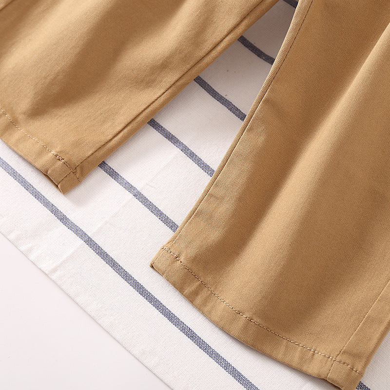 Boys' Cotton Casual Trousers