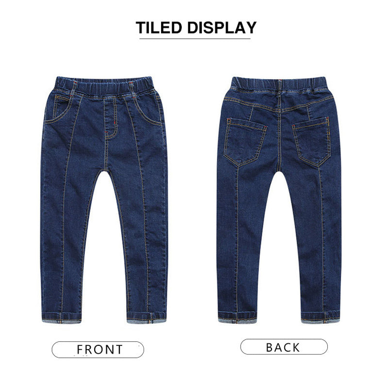 Kids’ Stretch Denim Jeans – Adjustable Waist